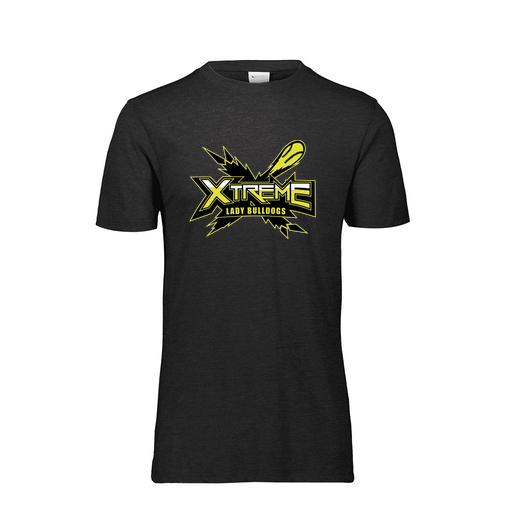 [FTSCUBBK-YS-LOGO1] Decker Youth Tri-Blend T-Shirt - Short Sleeve (Youth S, Black, Logo 1)