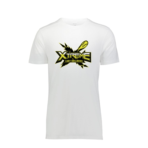 [FTSCUBWH-YS-LOGO1] Decker Youth Tri-Blend T-Shirt - Short Sleeve (Youth S, White, Logo 1)