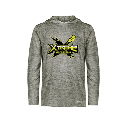 [FOLHCGGY-AS-LOGO1] Decker Men's Charge Hoodie (Adult S, Gray, Logo 1)