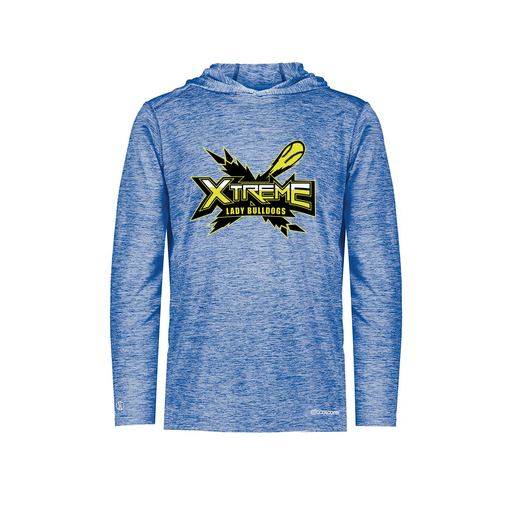 [FOLHCGRY-YS-LOGO1] Decker Youth Charge Hoodie (Youth S, Royal, Logo 1)