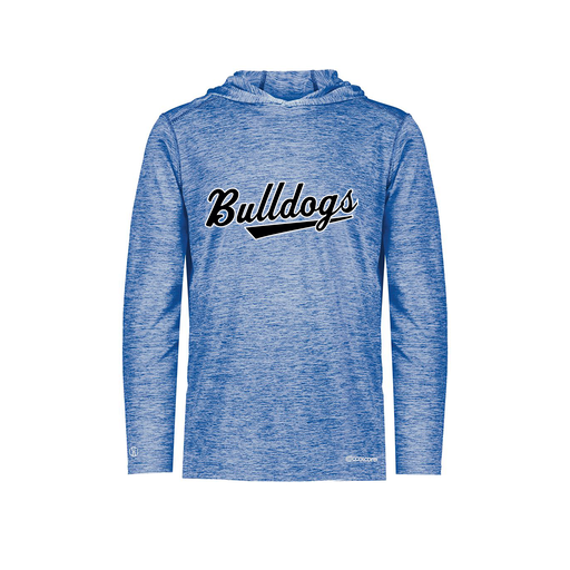 [FOLHCGRY-YS-LOGO2] Decker Youth Charge Hoodie (Youth S, Royal, Logo 2)