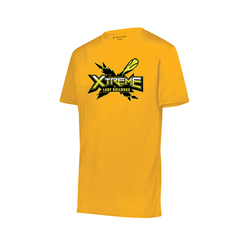 [222819.025.XXS-LOGO1] Youth Movement Dri Fit Shirt (Youth XXS, Athletic Gold, Logo 1)
