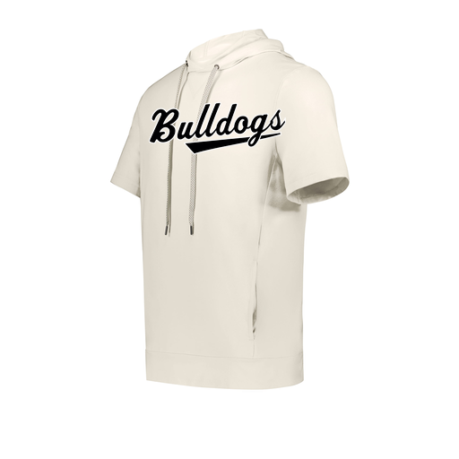 [222605-WHT-YS-LOGO2] YOUTH VENTURA SOFT KNIT SHORT SLEEVE HOODIE (Youth S, White, Logo 2)