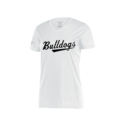 [222820.005.S-LOGO2] Ladies Movement Dri Fit Shirt (Female Adult S, White, Logo 2)